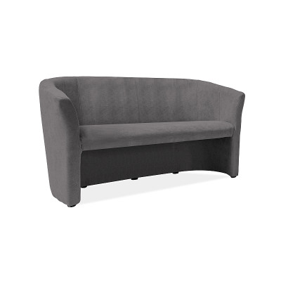 SOFA TM-3 CIEMNY SZARY / WENGE