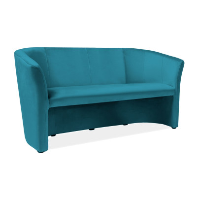 SOFA TM-3 VELVET TURKUS / WENGE