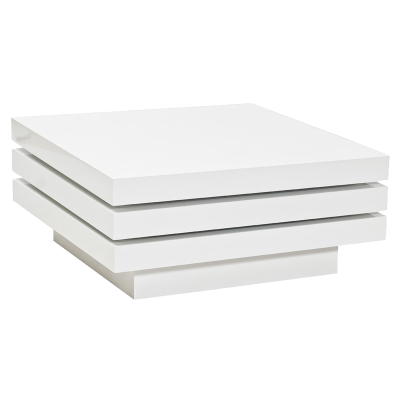 ŁAWA TRISTA BIAŁY LAKIER 80x80x42