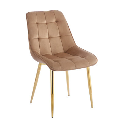 Krzesło J262-1 velvet - Riviera 24 cappuccino