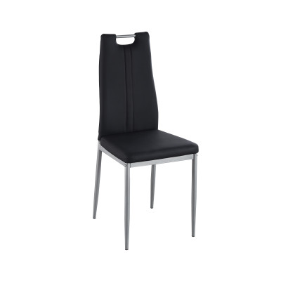 Krzesło F261 czarne