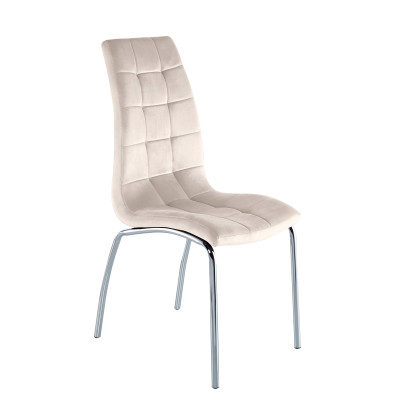 Krzesło DC2-092V velvet (beżowe)