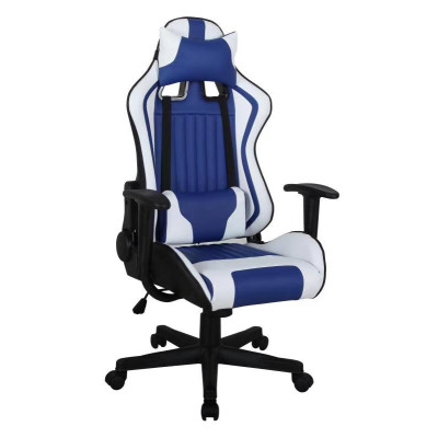 Krzesło obrotowe CX-1063 niebieskie