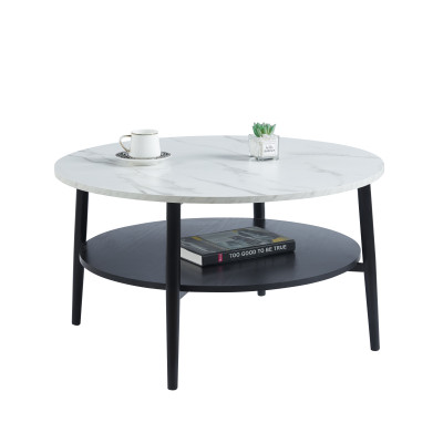 Ława L14-FX (biały marmur) 80