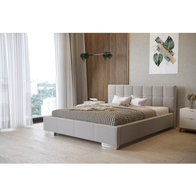 Łóżko 81274 140x200 RM z pojemnikiem i stelażem na ramie metalowej