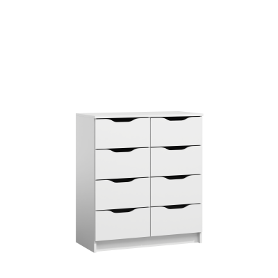 Komoda KOM1(8S)-FX biała
