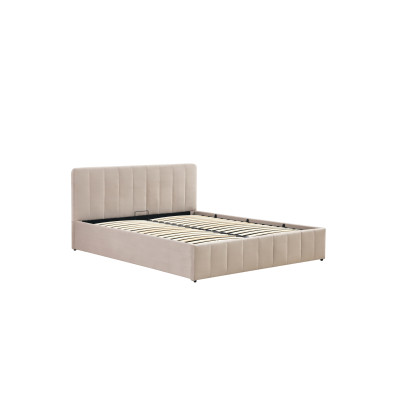 Łóżko LT1-FX tapicerowane 160x200 (beżowe)