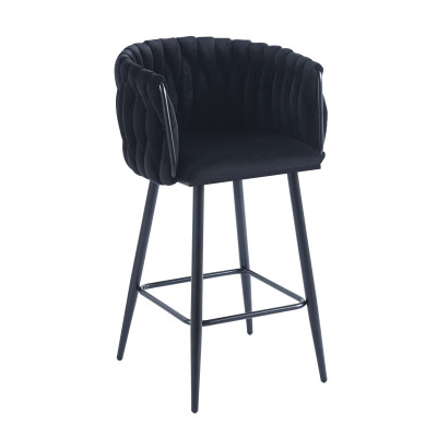 Hoker H7-FX velvet czarny (czarny stelaż)