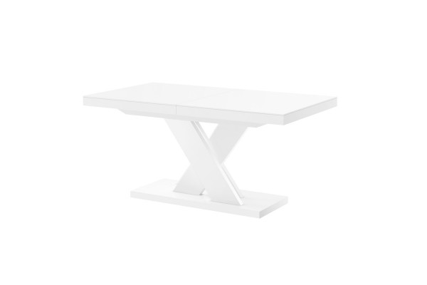 Stół Xenon Lux Biały Mat Nogi Biały Połysk