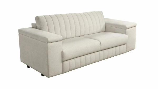 Sofa Grace ze stelażem włoskim 142x193 i pojemnikami po bokach