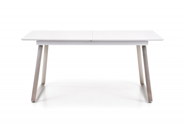 THOMAS stół rozkładany biały / beton