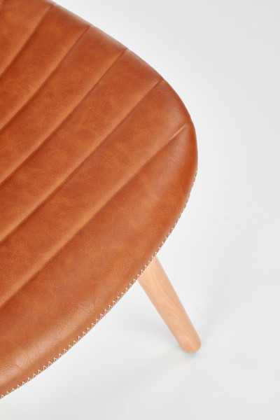 K267 krzesło brązowy