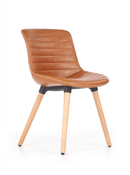 K267 krzesło brązowy