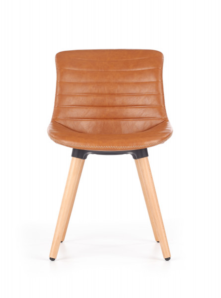 K267 krzesło brązowy