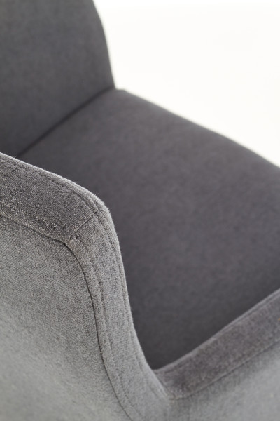 K274 krzesło ciemny popiel