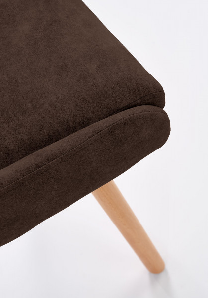 K284 krzesło brązowy