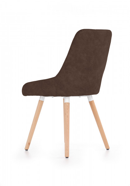 K284 krzesło brązowy