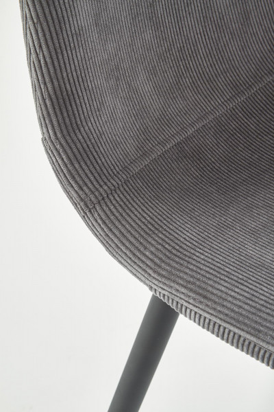 K387 krzesło popielaty