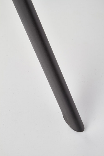 K393 krzesło jasny popielaty / brązowy