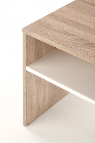 SIGMA ława kolor dąb sonoma/biały