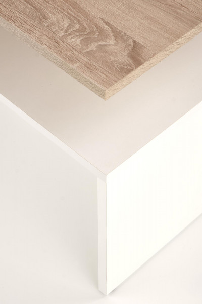 SIGMA ława kolor dąb sonoma/biały