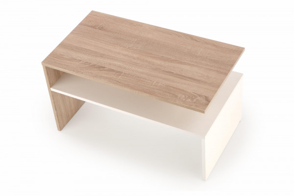 SIGMA ława kolor dąb sonoma/biały