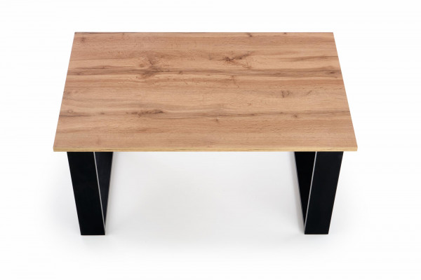 LIBRA ława kolor dąb wotan/czarny