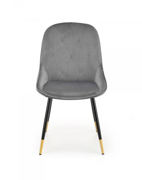 K437 krzesło popielaty