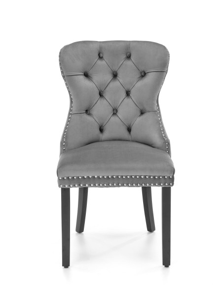 MIYA krzesło czarny / tap: popielaty