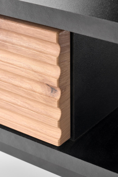 MURANO LAW-1 ława dąb artisan/czarny