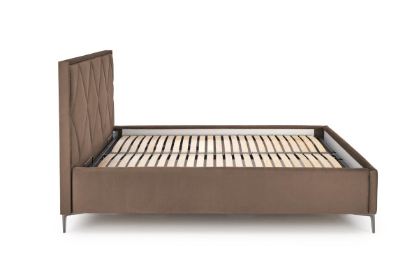 MODULO W4 łóżko 160 - wezgłowie beżowy tap. Monolith 09