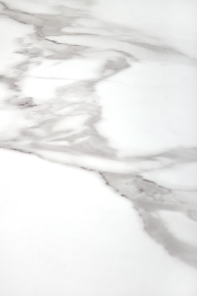 MORATA stół okrągły, biały marmur / czarny / złoty