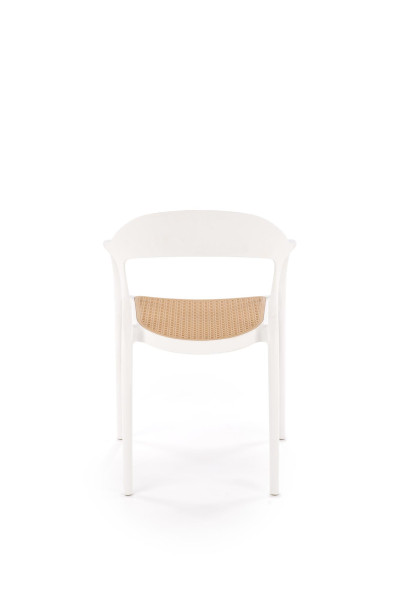 Krzesło K530 biały / naturalny