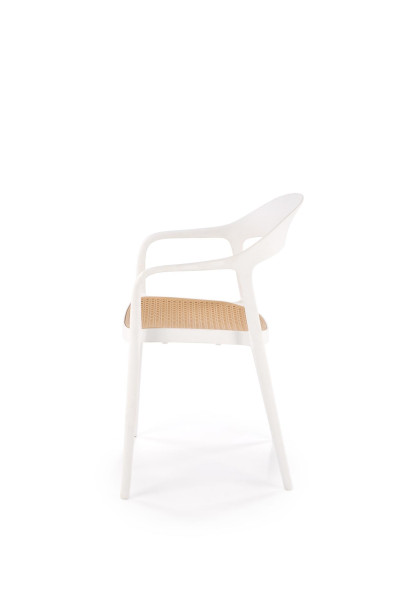 Krzesło K530 biały / naturalny