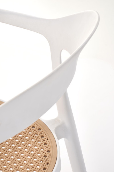 Krzesło K530 biały / naturalny