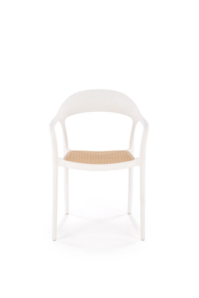 Krzesło K530 biały / naturalny