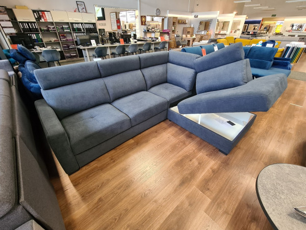 Narożnik Ergo z funkcją spania i pojemnikiem