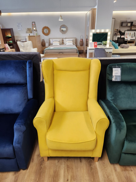 Fotel PROVO źółty