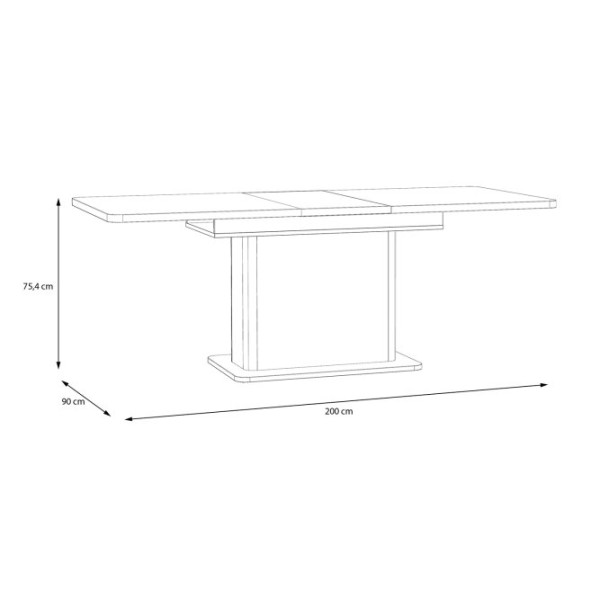 Stół rozkładany Wardiol TBLT7088