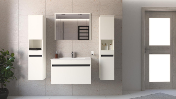 FIGARO Szafka pod umywalkę 80/2D biały