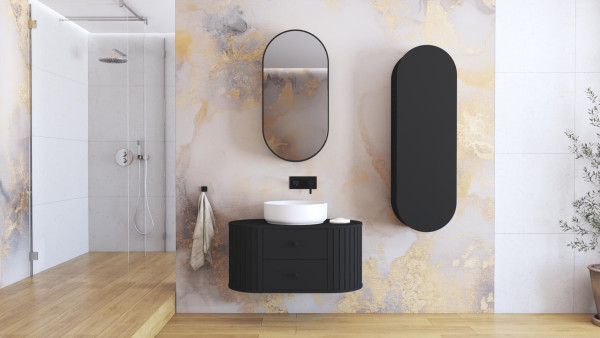 VENEZIA Szafka pod umywalke 2S czarny