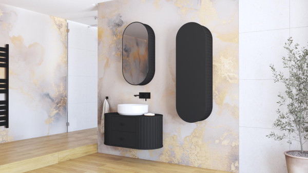 VENEZIA Szafka pod umywalke 2S czarny