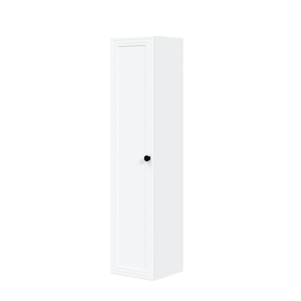 TORETO Słupek 1D (MDF ramiak) biały
