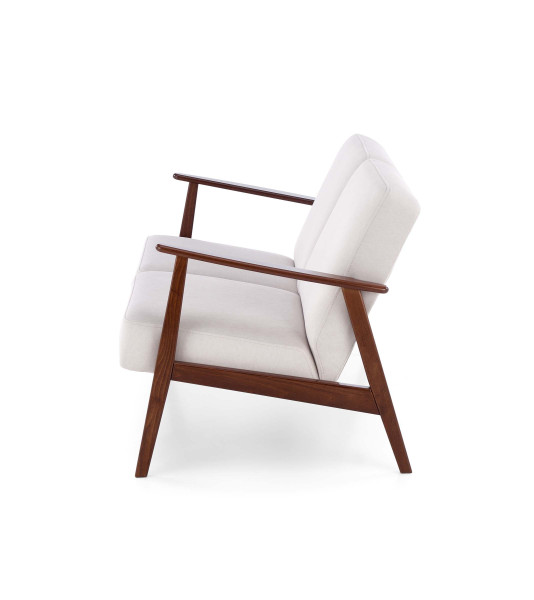 MILANO 2S sofa - jasny beżowy tap. Castel 04