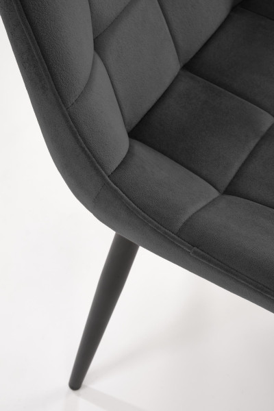 GANSO krzesło czarny HLR#66