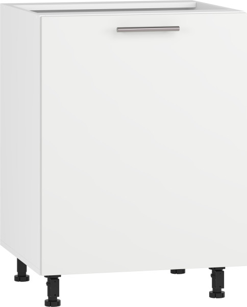 VENTO D-60/82 szafka dolna front: biały mat