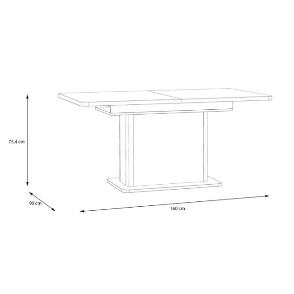 Stół rozkładany Wardiol TBLT7088