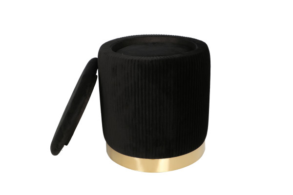 Pufy P4-FX (zestaw 2 szt.) czarne