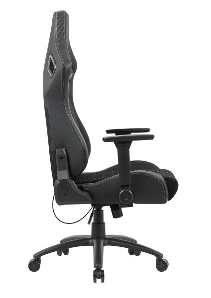 Fotel FB43-FX obrotowy gamingowy - czarny