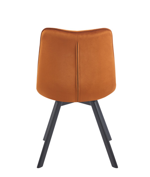 Krzesło KO265-FX- velvet (cynamonowe) obracane siedzisko